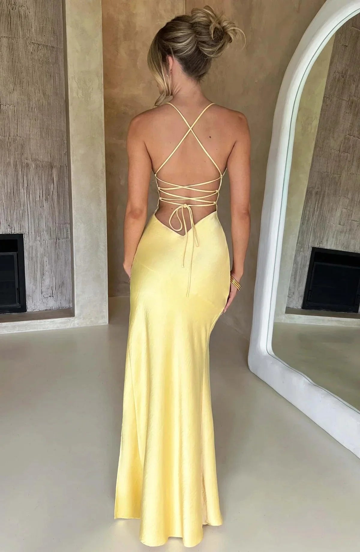 Vestido Melissa Amarelo