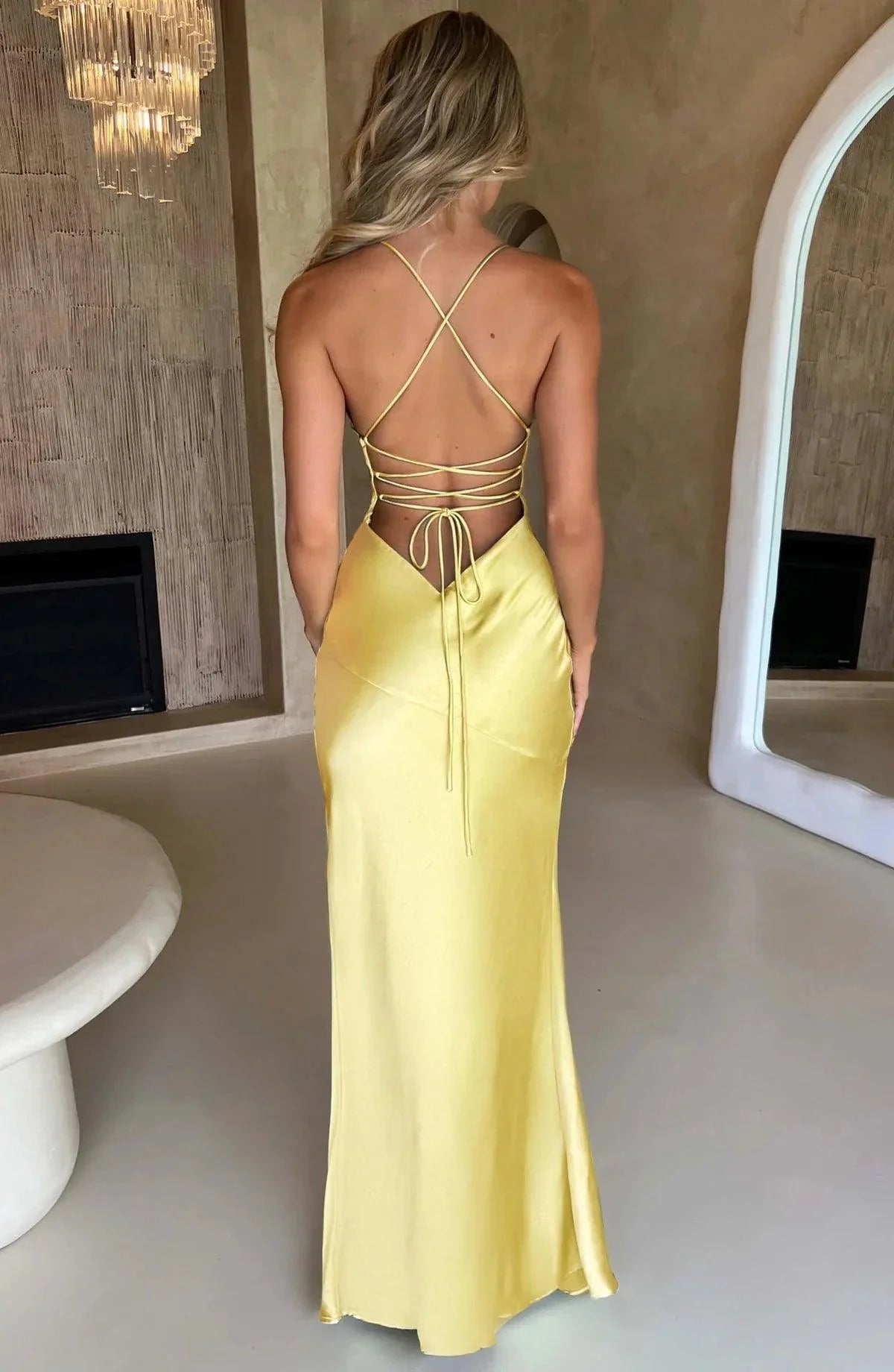 Vestido Melissa Amarelo