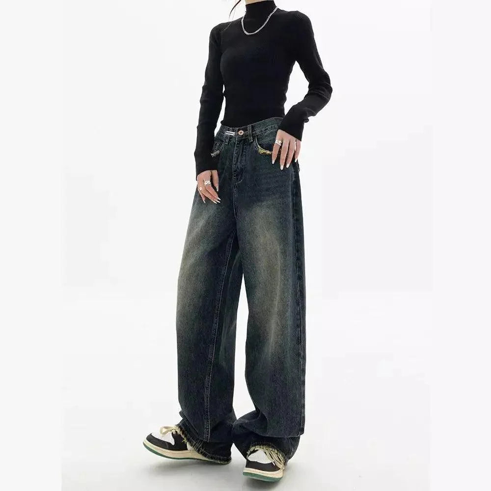 Calça Jeans de Cintura Alta Feminina - Vogue