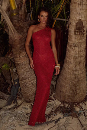 2025 bikini cover-ups sólido malha túnica cover-ups sexy ver através de malha vestido feminino roupas de verão um ombro beachwear