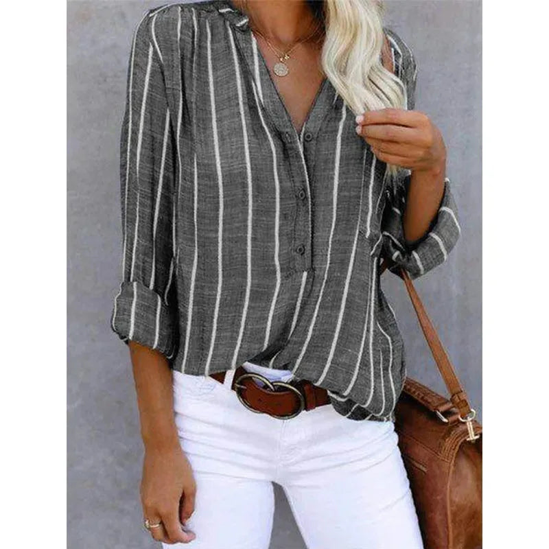 Camisa Cut Listrada