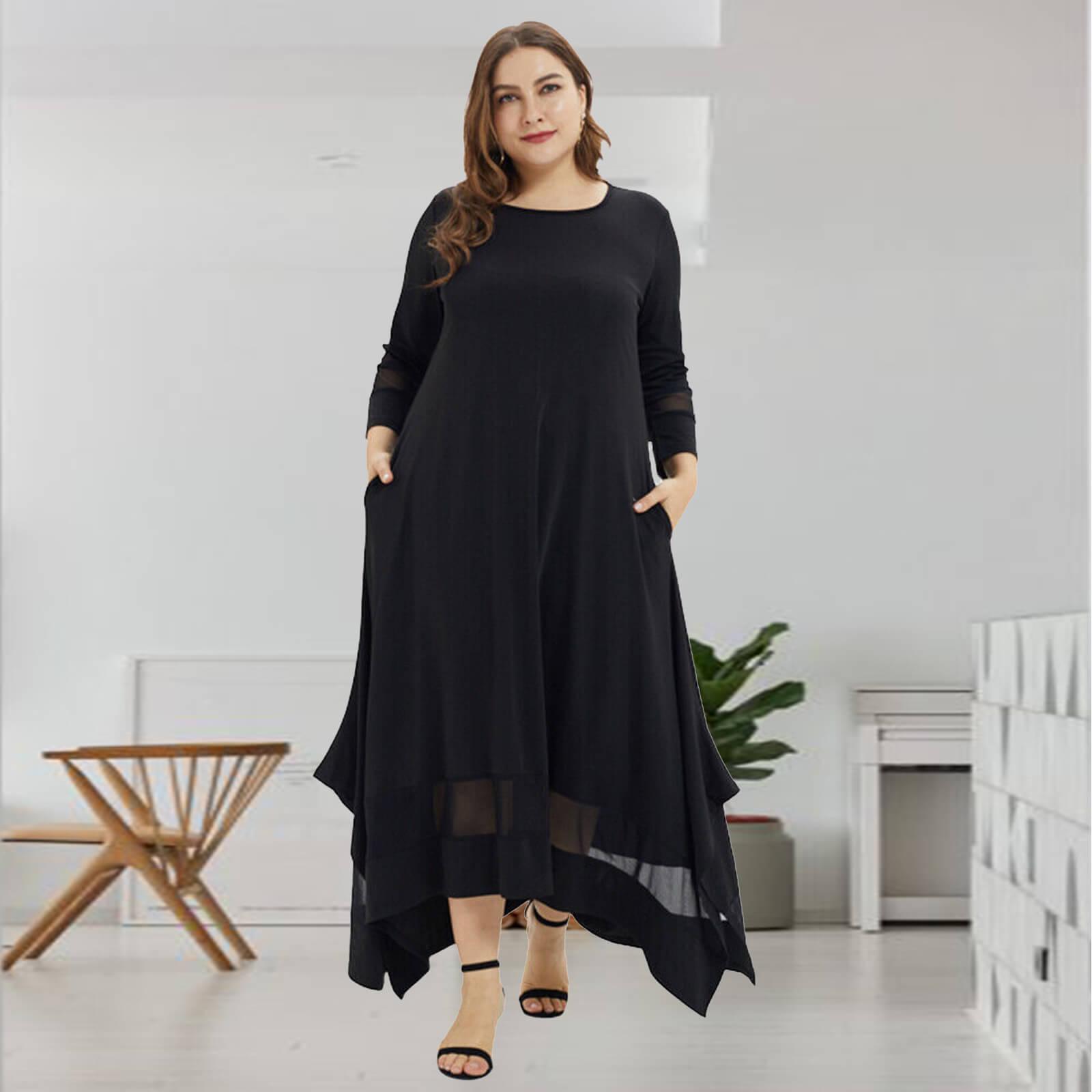 Vestido Longo - Plus Size