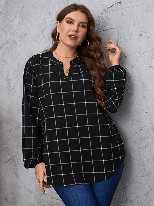 Blusa Casual Crystal - Plus Size